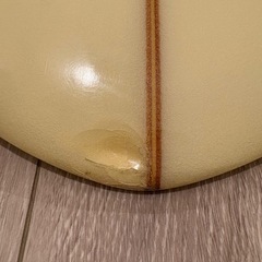 【最終値下げ中】Cardiff サーフボード 7’7 トライフィン レトロスタイルの画像