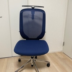 美品　シルフィーメッシュ オカムラokamura 肘無ローバックチェアの画像