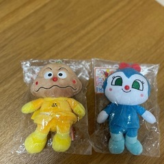 【新品】アンパンマンぬいぐるみ2体セットの画像