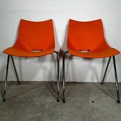 『KOSKA』コスカ ShellChair シェルチェア ダイニングチェア 食卓チェア リビングチェア チェア 椅子 イス イタリア製 2脚セット RWcha66の画像