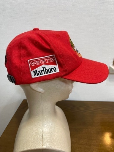 マルボロ コーデュロイ キャップ 赤 ビンテージ 90s 古着 Cor e966 マルボロ コーデュロイ キャップ 赤 ビンテージ 90s 古着 Cor
