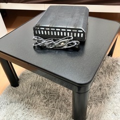 中古 コンパクト リバーシブルこたつの画像