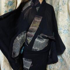 週末限定値下げ洗える着物ラスト1枚の画像