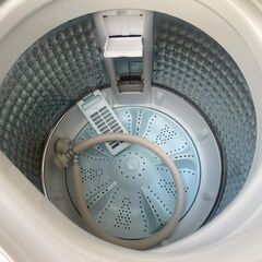 【決まりました】【⭐️全額返金保証⭐️】◯Haier ハイアール  全自動電気洗濯機 2022年製 JW-U55HKの画像