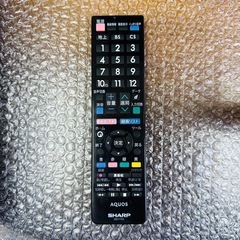 2015年製 シャープ LC-24K30 液晶テレビ リモコンの画像