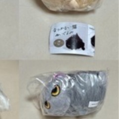 なつかない猫　ぬいぐるみ