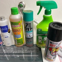 潤滑剤やリムーバーなどの画像