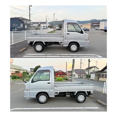 サンバートラック　TC スーパーチャージャー　希少　4WD 5速マニュアルハイルーフエアコンパワステ付き　の画像