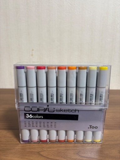 ★新品・未開封品★  コピックスケッチ36色セット　廃盤品