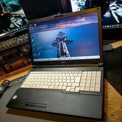 (^^)激速SSD 富士通ノートパソコン Core-i7 / S...
