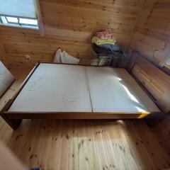 (商談中)無印良品　セミダブルベッド　フレームの画像