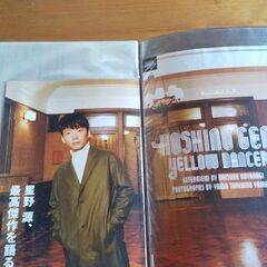 星野源 詳細付箋付き切り抜き ファイル2冊 前後抜けなしの画像