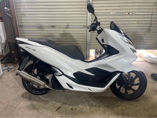 ホンダ　PCX125 JF81 実働　セキュリティ付　22000キロ　モリワキマフラー付　始動動画有り　グリップヒーター付