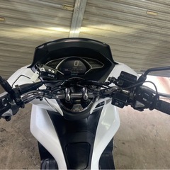 ホンダ　PCX125 JF81 実働　セキュリティ付　22000キロ　モリワキマフラー付　始動動画有り　グリップヒーター付の画像