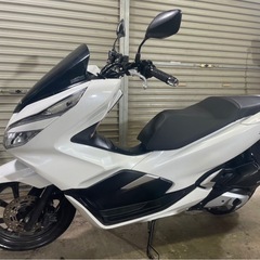 ホンダ　PCX125 JF81 実働　セキュリティ付　22000キロ　モリワキマフラー付　始動動画有り　グリップヒーター付の画像