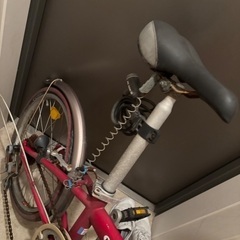折りたたみ自転車　コンテドジュール赤の画像