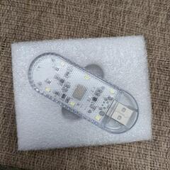 USB充電式LEDライト　（白）の画像