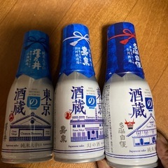 東京の酒蔵  三蔵飲み比べ純米酒セット
の画像