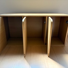 蓋付きカラーボックスの画像