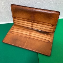 【美品】GANZO 長財布　シンブライドルレザーの画像