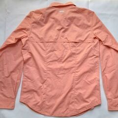 未使用 Columbia Sportswear オレンジ アウトドアシャツ 長袖 Mサイズの画像