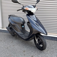 4125.定番人気　アドレスv50 白メーター　バッテリー、シート新品　千葉県柏市　即日配送、自走引き取りも可能の画像