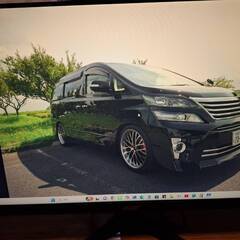 【受け渡し完了】早め希望です。近場はお届け可能。【使用期間短め】ゲーマー　acer23.8インチ液晶PC(パソコンデスクトップ)モニタ＋付属品の画像