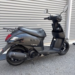 4126.超高年式　現行型レッツ　バッテリー新品　燃費抜群　千葉県柏市　即日配送、自走引き取りも可能の画像