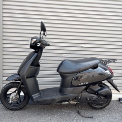 4126.超高年式　現行型レッツ　バッテリー新品　燃費抜群　千葉県柏市　即日配送、自走引き取りも可能の画像