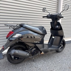 4127.低走行　超高年式　現行型レッツ　バッテリー新品　千葉県柏市　即日配送、自走引き取りも可能の画像