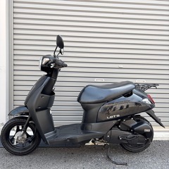 4127.低走行　超高年式　現行型レッツ　バッテリー新品　千葉県柏市　即日配送、自走引き取りも可能の画像