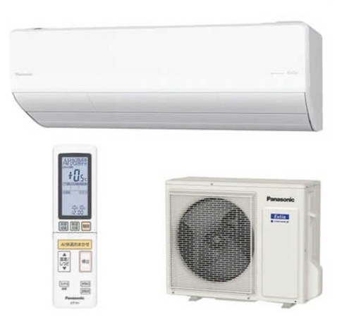 中古パナソニック　Panasonic エアコン Eolia エオリア Xシリーズ おもに14畳用 ナノイー搭載 CS-X404D2-W クリスタルホワイト