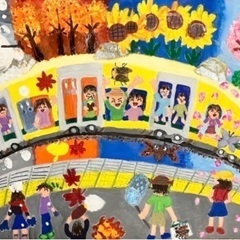  千葉県の絵画教室アトリエこうたきジュニアです👦👧 🌈夏期講習が⛵️７月１8日から始まります。受講生大募集‼️✏️夏休み絵画コンクールならお任せください！初めての方も基礎から指導しますので夏休み期間を使って思いっきり絵画制作を楽しみましょう！🎨🖌️なつの工作も用意してあります！詳しくはアトリエこうたきホームページへ💻🐝🌻の画像
