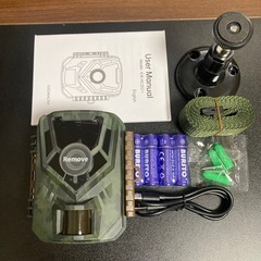 お値下げしました！✨新品✨トレイルカメラ 野生動物監視カメラ 小型防犯カメラ 乾電池式 赤外線の画像