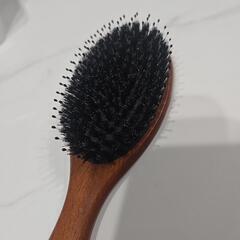 猪毛　ヘアブラシの画像
