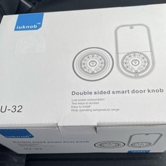 新品未開封　スマートドアノブ　IU-32の画像