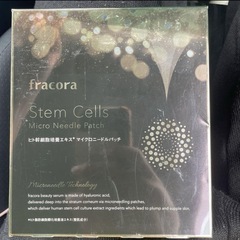 新品未開封　4個　fracora Stem Cellsマイクロニードルパッチの画像