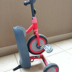 【D-bike dax 三輪車】折りたたみ式／ペダル付き／対象年齢1歳〜5歳の画像