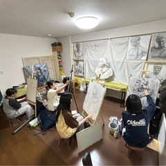 アトリエこうたき美術研究所 夏期講習開催‼️アトリエこうたき美大受験クラスは４月からアトリエがリニューアルし、アトリエこうたき美術研究所と名前が変更しました。低授業料で美大入試対策ができます🎨🖌️ 志望校に合わせて静物デッサン、石膏デッサン、水彩・油彩、水粘土制作、平面構成、ポートフォリオ作成などの指導を行います。夏期講習を７月１２日から開始。アトリエこうたき美術研究所のホームページよりお申し込みください‼️    の画像