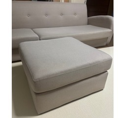 ソファ　グレー　組み合わせ自由の画像