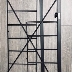 ニトリ　Nポルダ 追加パーツ・傷あり棚板5枚(黒80cm)の画像