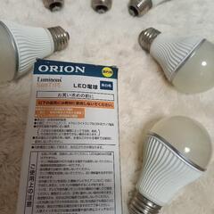 明るさ3段階～LED電球6個セットの画像