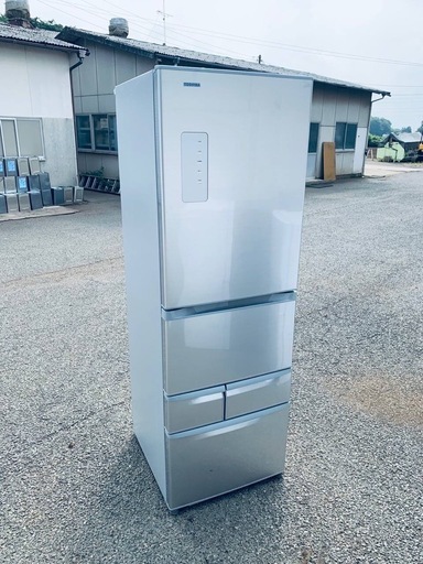 EJ5242番 TOSHIBA ノンフロン冷凍冷蔵庫 GR-417G 