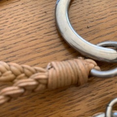 バーバリーBurberry 編み込みリードベルト ベージュの画像