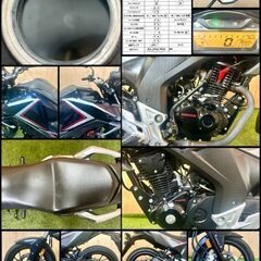 ★長野県の方限定送料無料★【動画あり】★ホンダ CB160R ホーネット★ 実動 人気車種 CB160R FI キャブレター 空冷 4サイクル CB ジクサー ネイキッド 松本市の画像