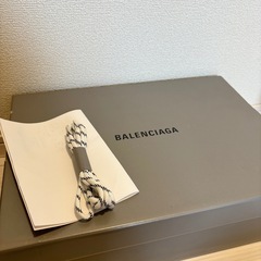 【美品】バレンシアガ トリプルエス クリアー ソール ホワイト 箱紐レシート付き 23.0cmの画像