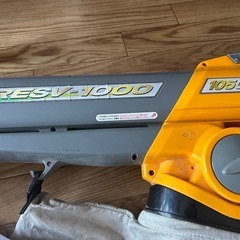 【値下げしました】RYOBI ブロアバキューム　 取説ありの画像