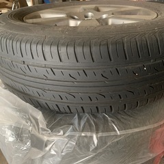 完了　アルミホイル付タイヤ7/16(225/65R/17)中古品の画像