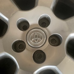 完了　アルミホイル付タイヤ7/16(225/65R/17)中古品の画像