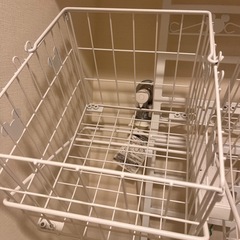 [予定者あり]   ミッキー 洗濯機上ランドリーラック ホワイトの画像